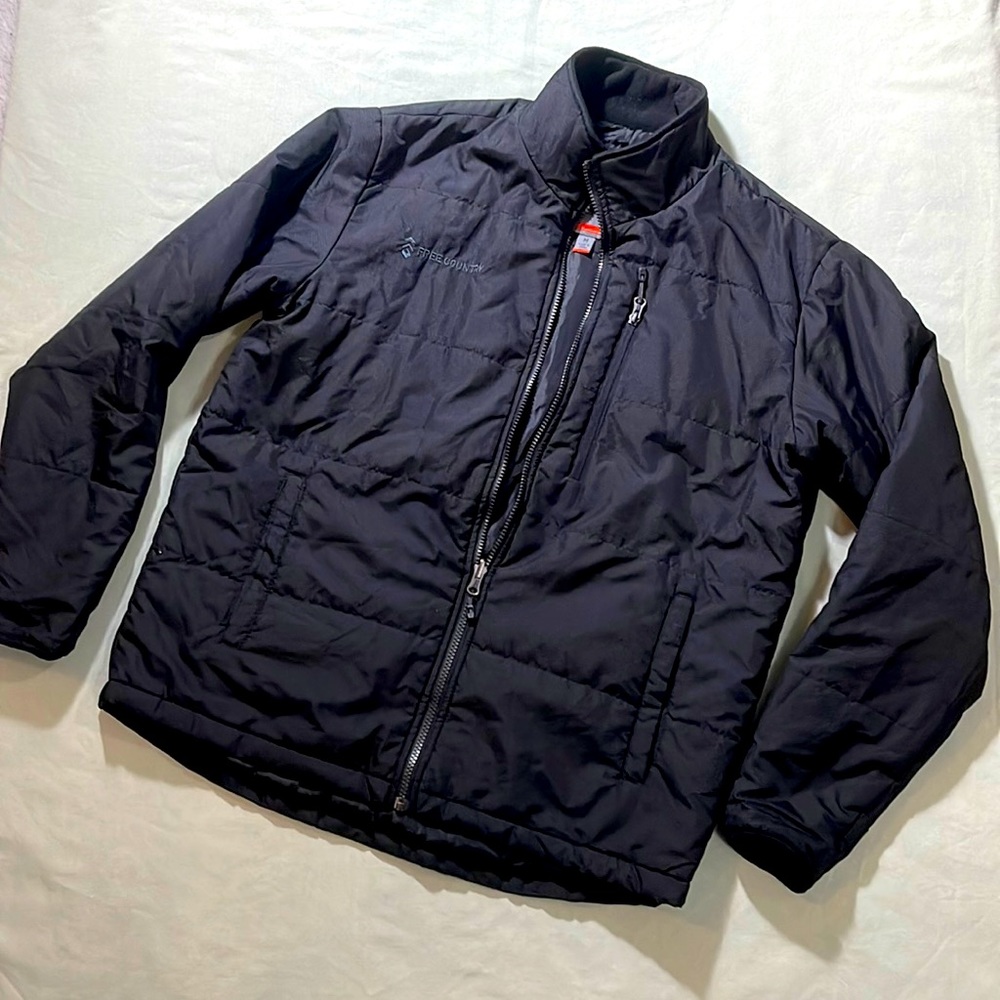 FREE COUNTRY black coat size, medium (23G5C78)